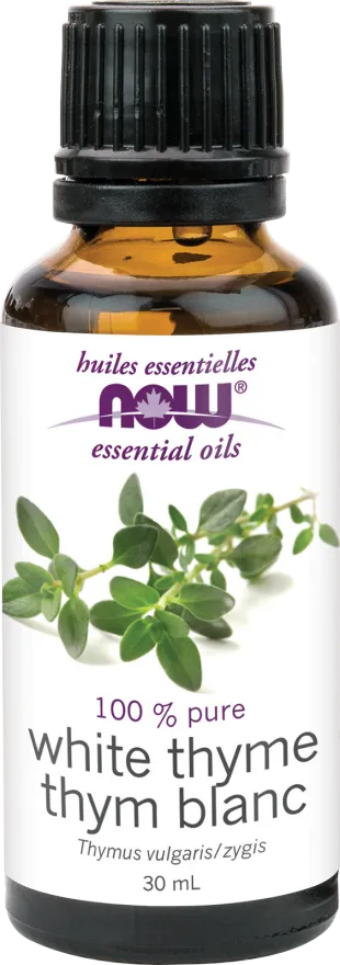 NOW Thyme Oil, White 30ml