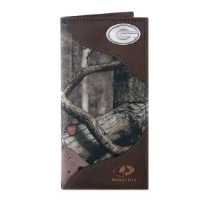 NYLON AND LEATHER ROPER WALLETT - UGA
