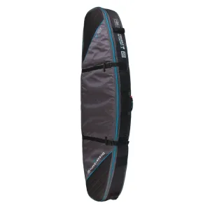O&E TRIPLE COFFIN SHORTBOARD TRAVEL BAG BLACK/BLUE