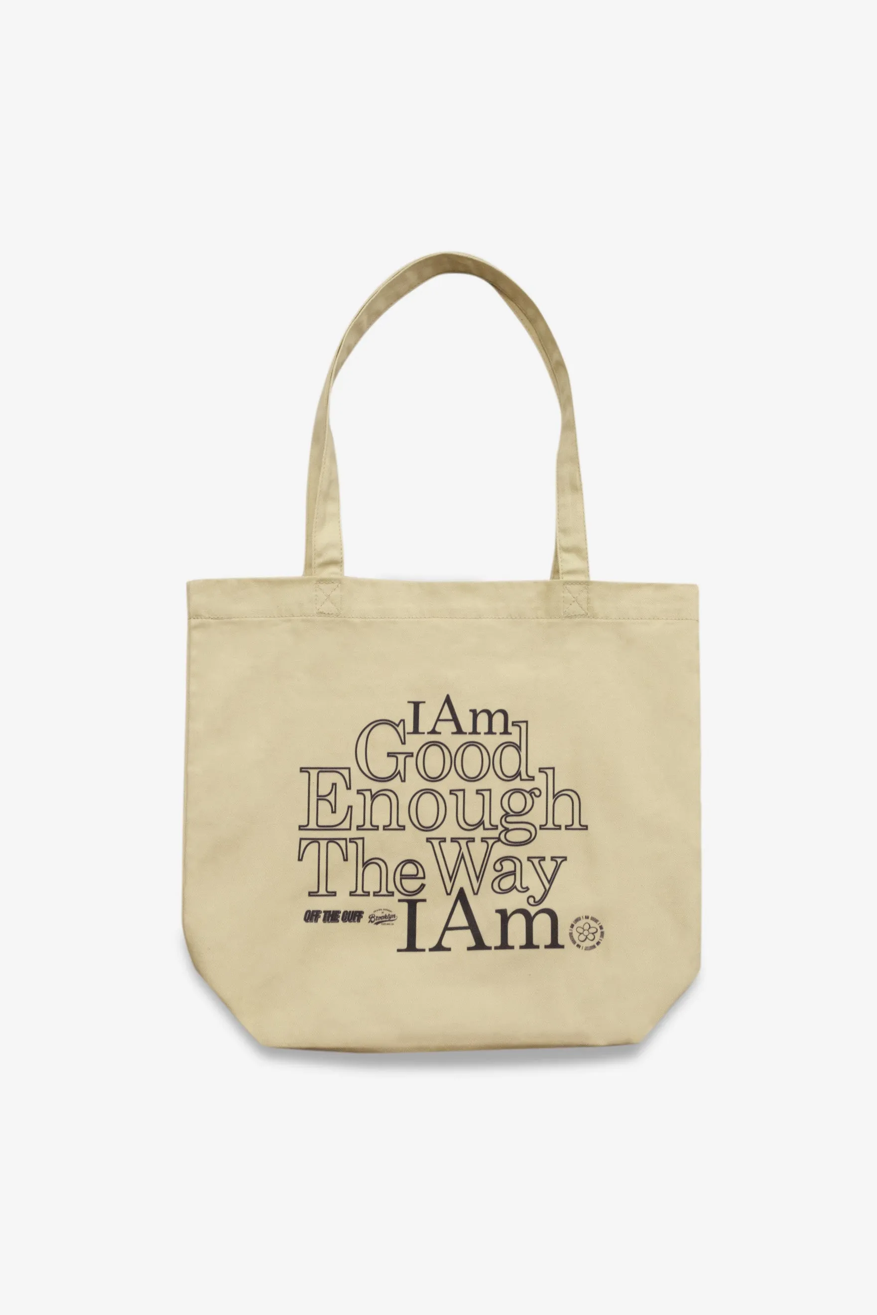 Off the Cuff x Brooklyn Cloth: 'I AM' Tote Bag