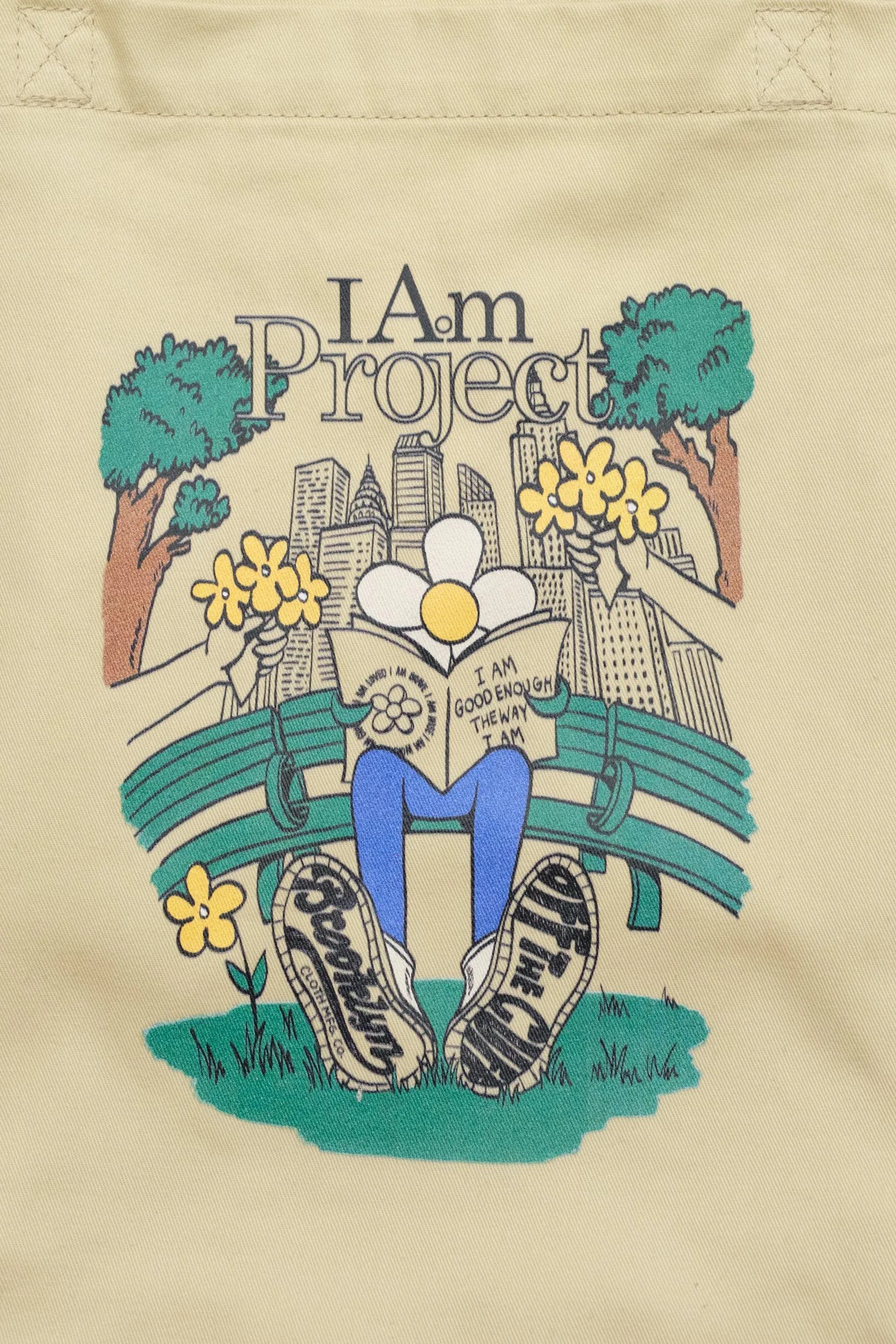 Off the Cuff x Brooklyn Cloth: 'I AM' Tote Bag