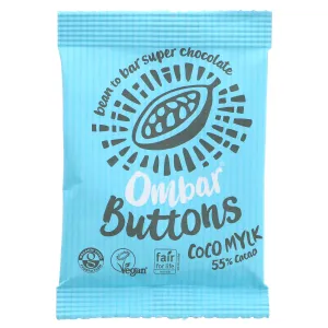 Ombar | Coco Mylk Chocolate Buttons | 25g