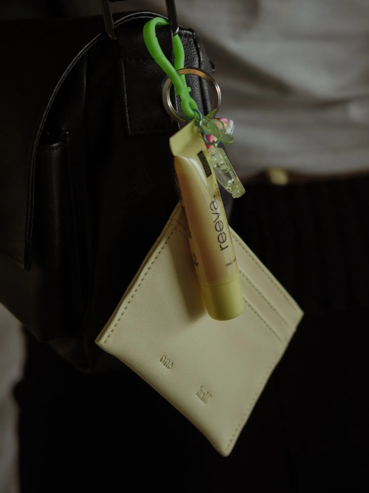 ONE HALF CARD HOLDER - PANACOTTA