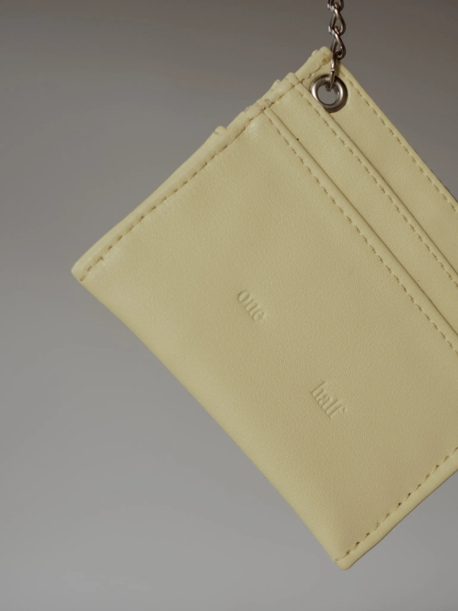 ONE HALF CARD HOLDER - PANACOTTA