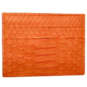 Orange Card Holder