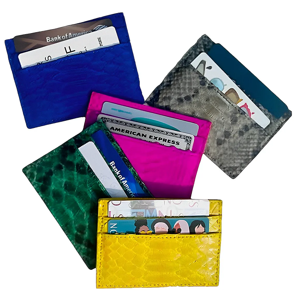 Orange Card Holder