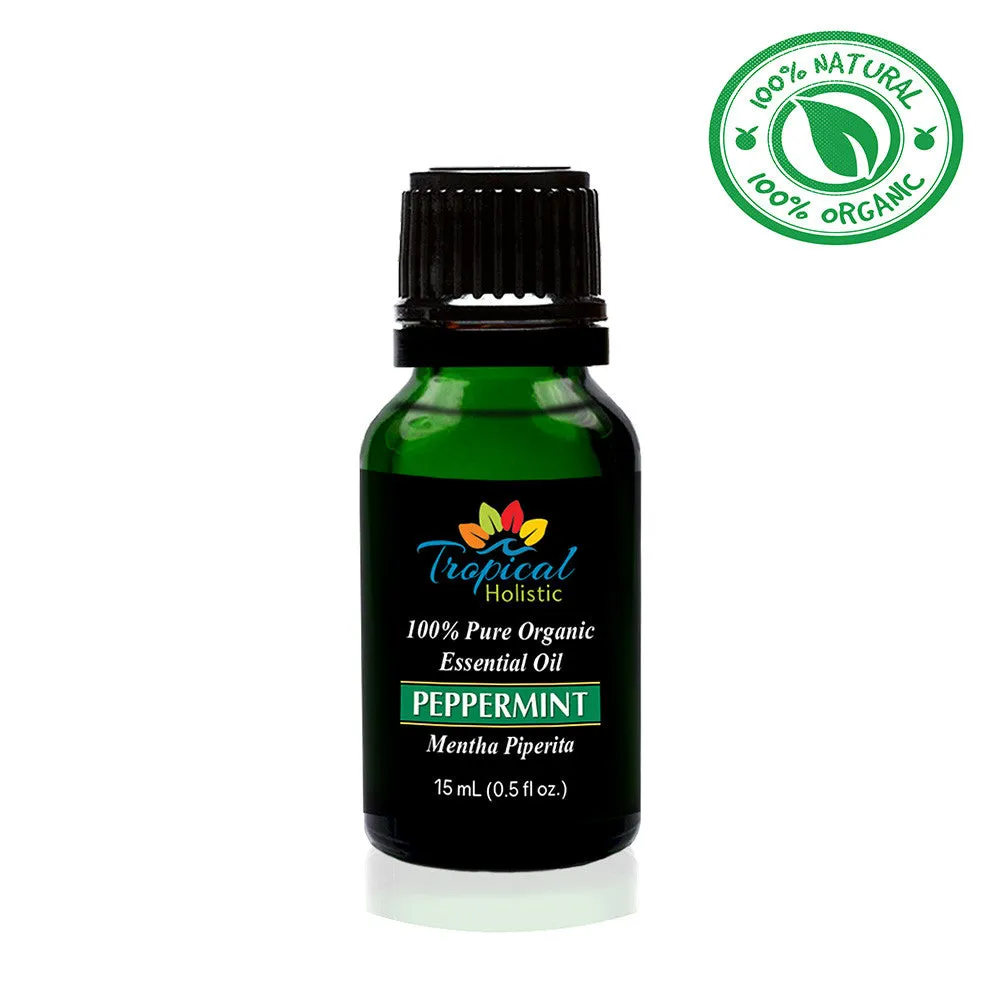 Organic Essential Oil Aromatherapy Starter Kit, (Pack of 6/15ml) 