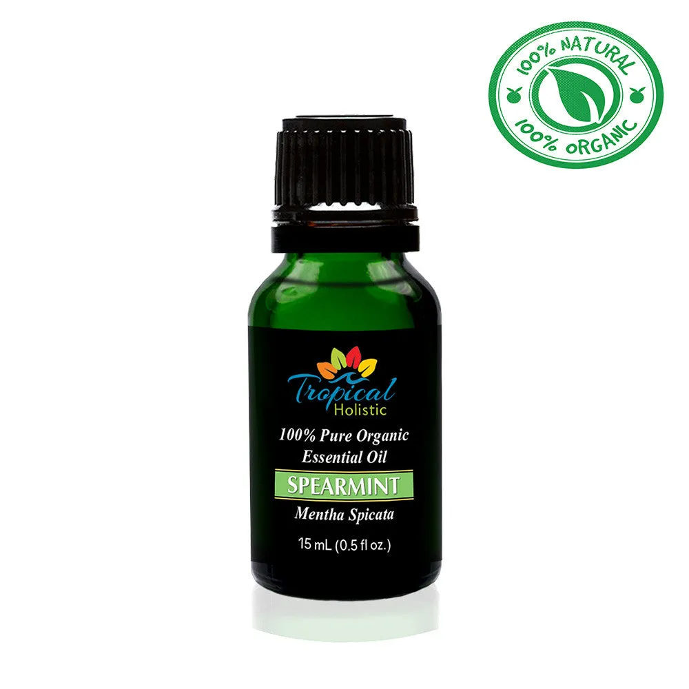 Organic Essential Oil Aromatherapy Starter Kit, (Pack of 6/15ml) 