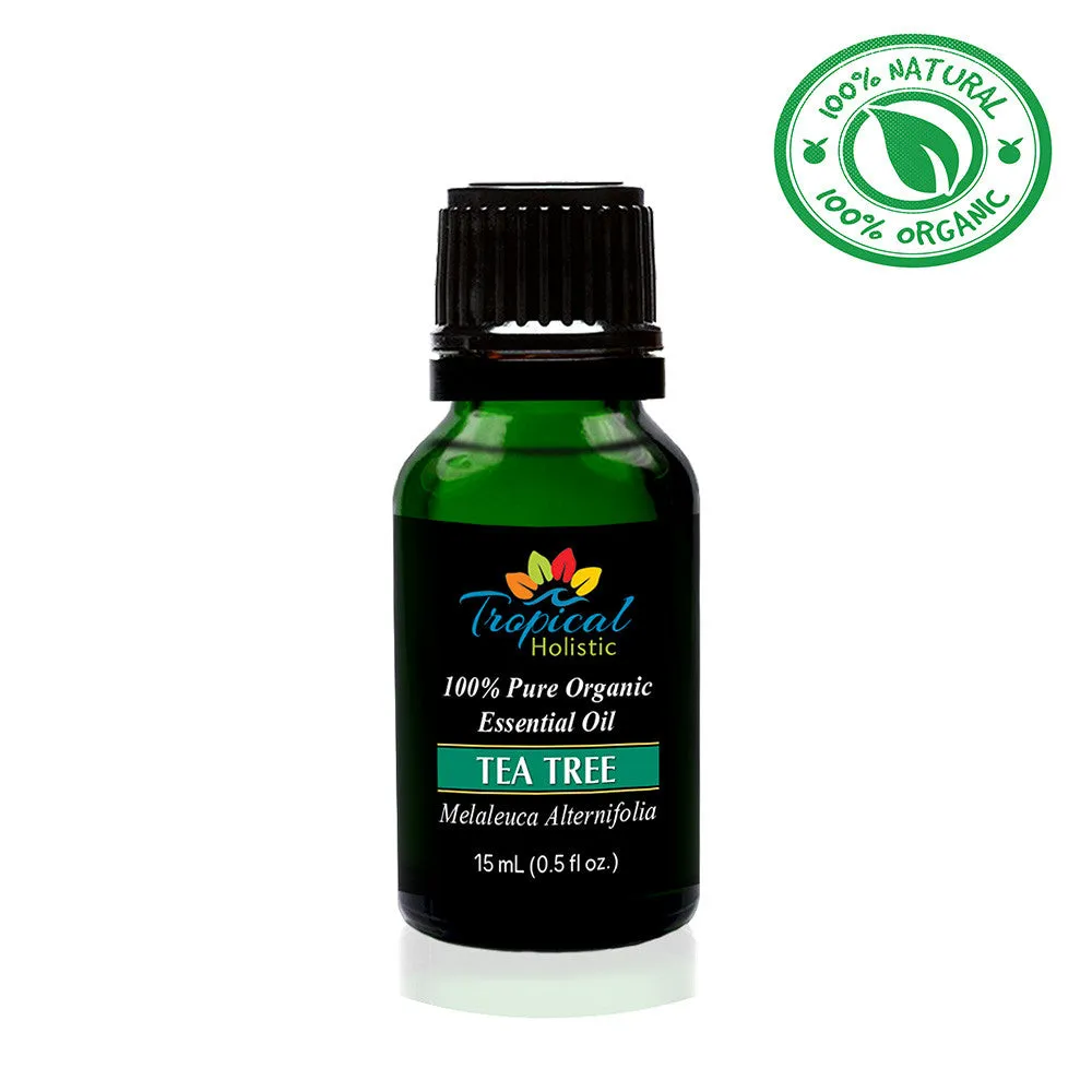 Organic Essential Oil Aromatherapy Starter Kit, (Pack of 6/15ml) 