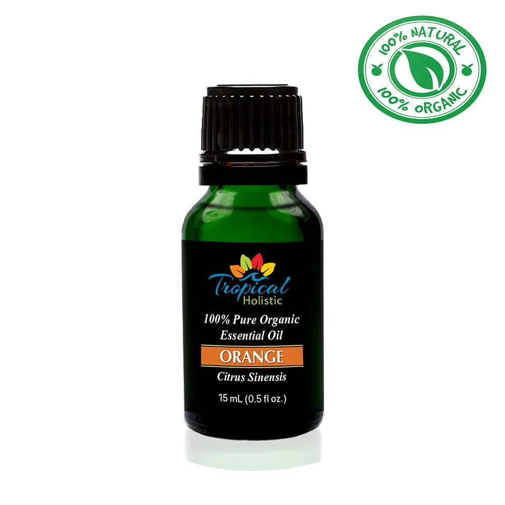 Organic Essential Oil Aromatherapy Starter Kit, (Pack of 6/15ml) 