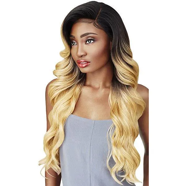 Outre Swiss U Vixen Double U Synthetic Hair Lace Front Wig - KRISTIA