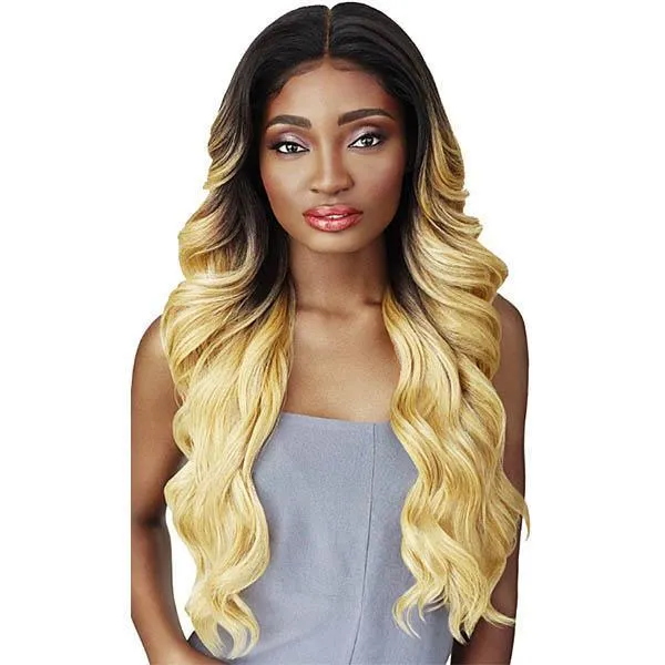 Outre Swiss U Vixen Double U Synthetic Hair Lace Front Wig - KRISTIA