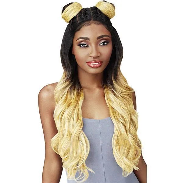 Outre Swiss U Vixen Double U Synthetic Hair Lace Front Wig - KRISTIA