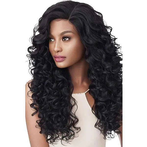 Outre Swiss U Vixen Double U Synthetic Hair Lace Front Wig - RYLEE