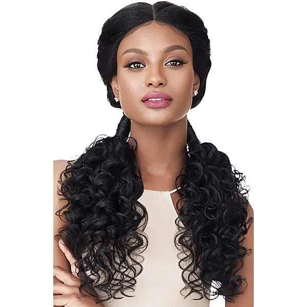 Outre Swiss U Vixen Double U Synthetic Hair Lace Front Wig - RYLEE