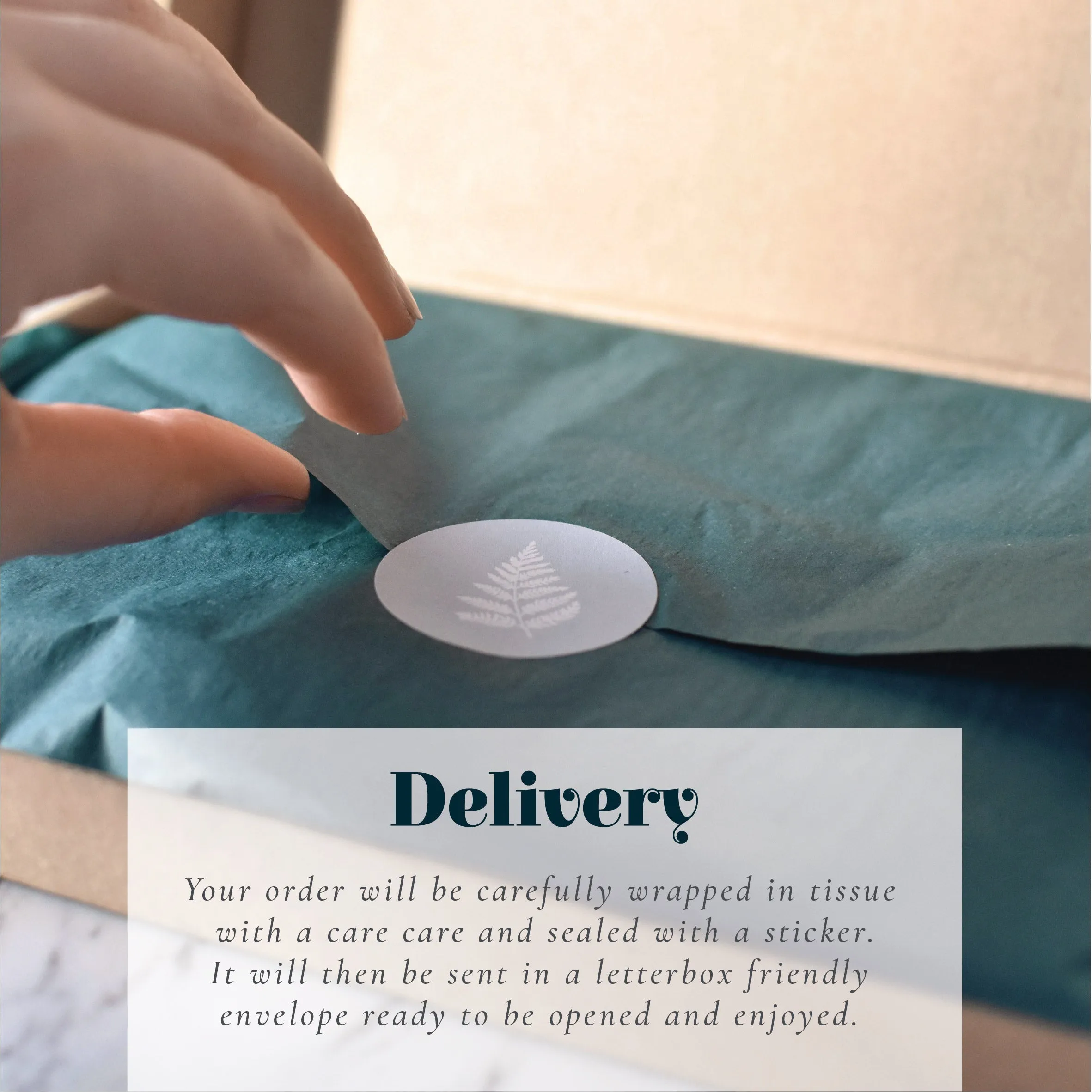 Oval Rosemary Envelope Address Lines Stamp