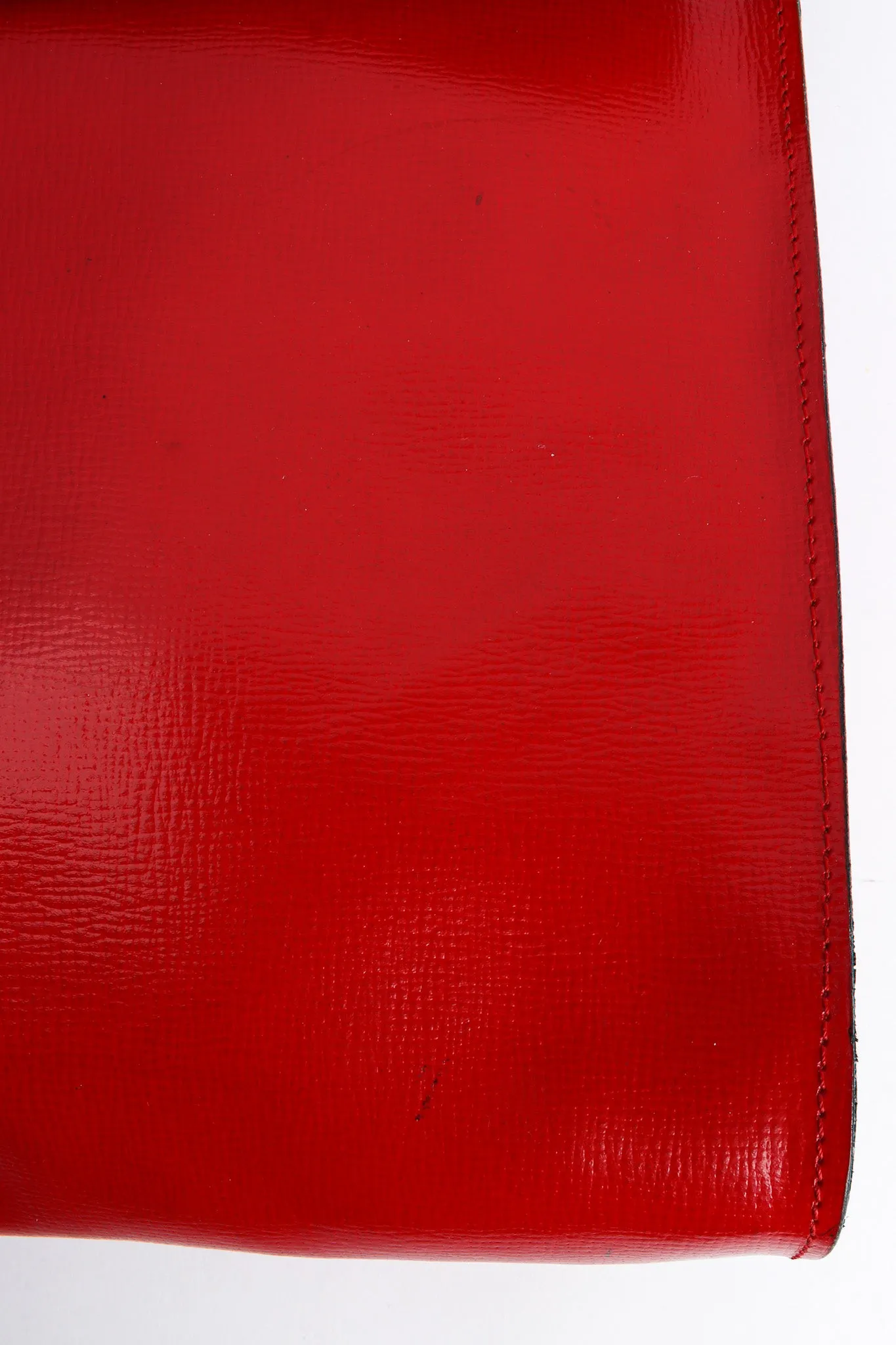 Oversized Leather Envelope Clutch