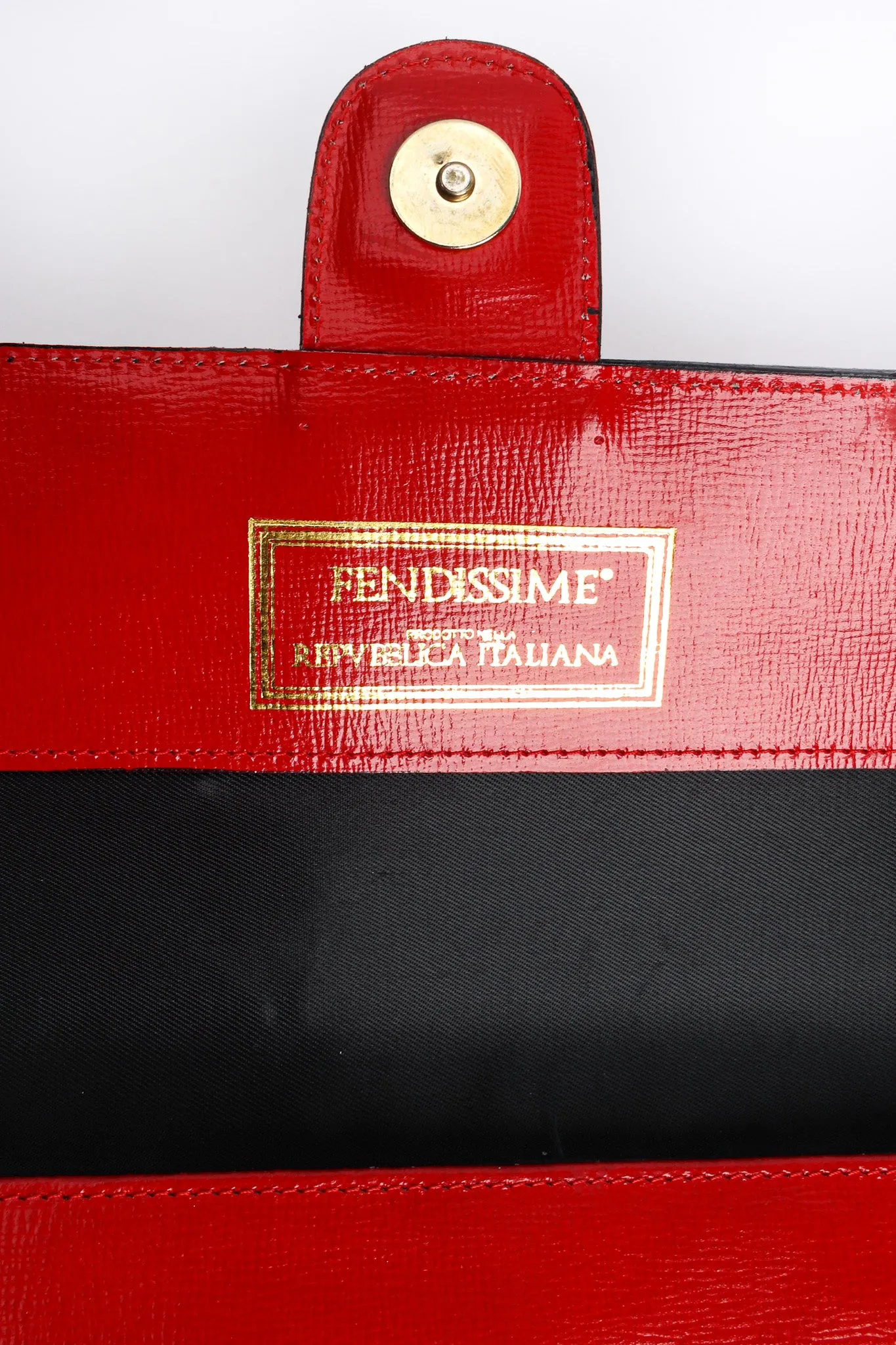 Oversized Leather Envelope Clutch