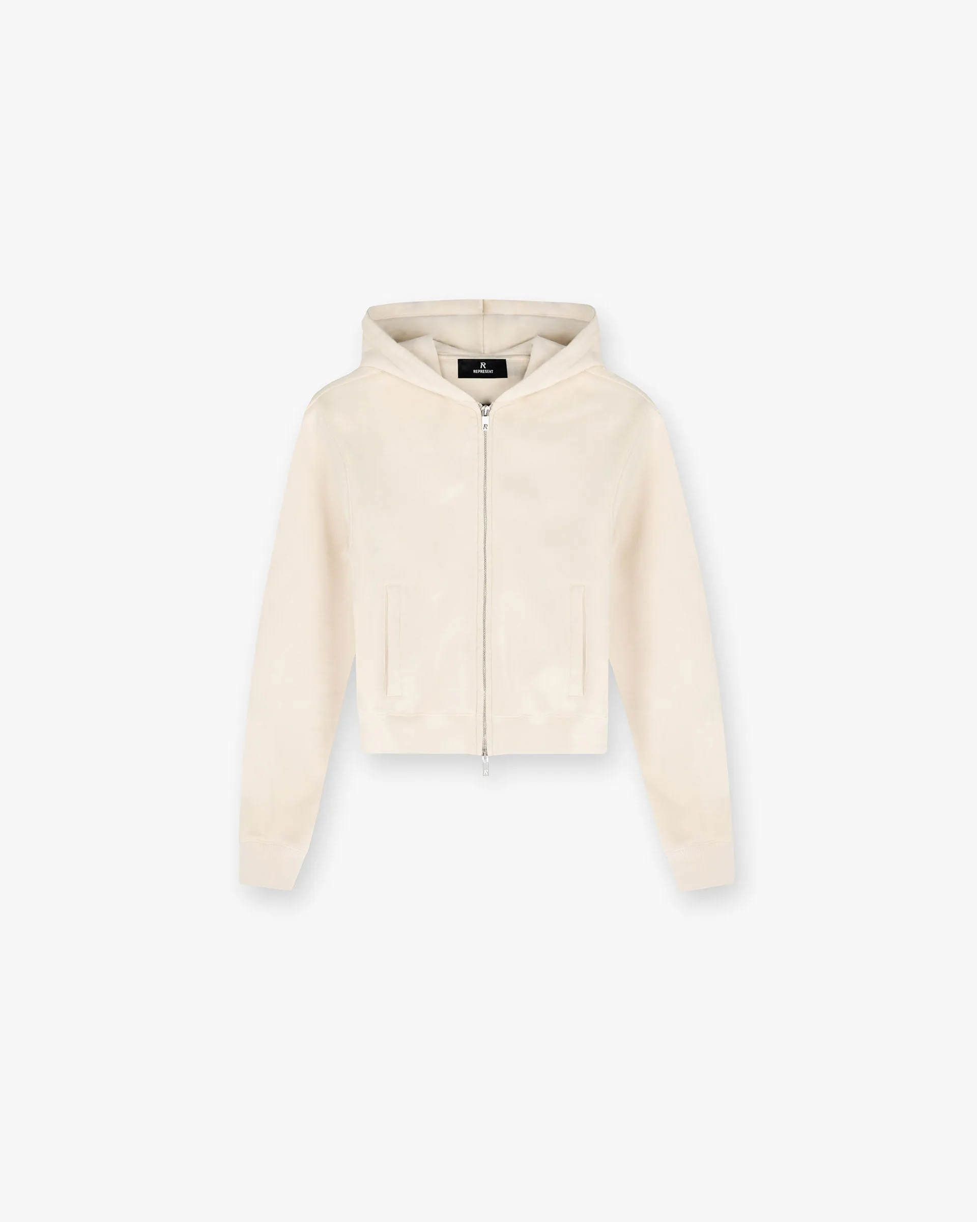 Owners Club Slim Zip Hoodie - Oat Milk