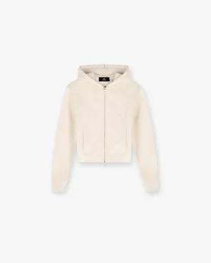 Owners Club Slim Zip Hoodie - Oat Milk