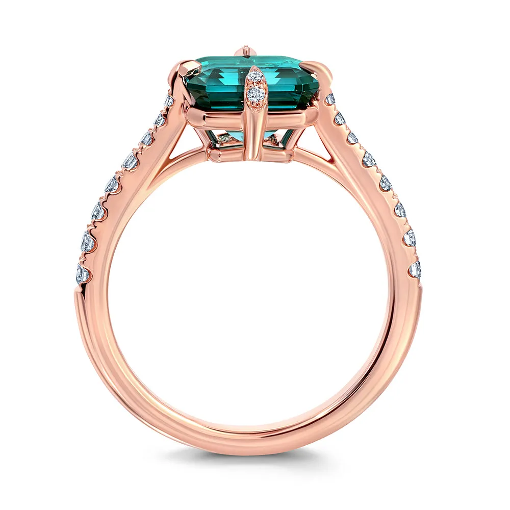 Paraiba Colored Spinel Ring