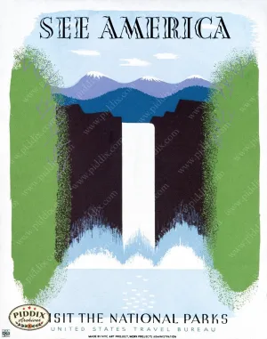 PDXC2397 -- Vintage Travel Posters
