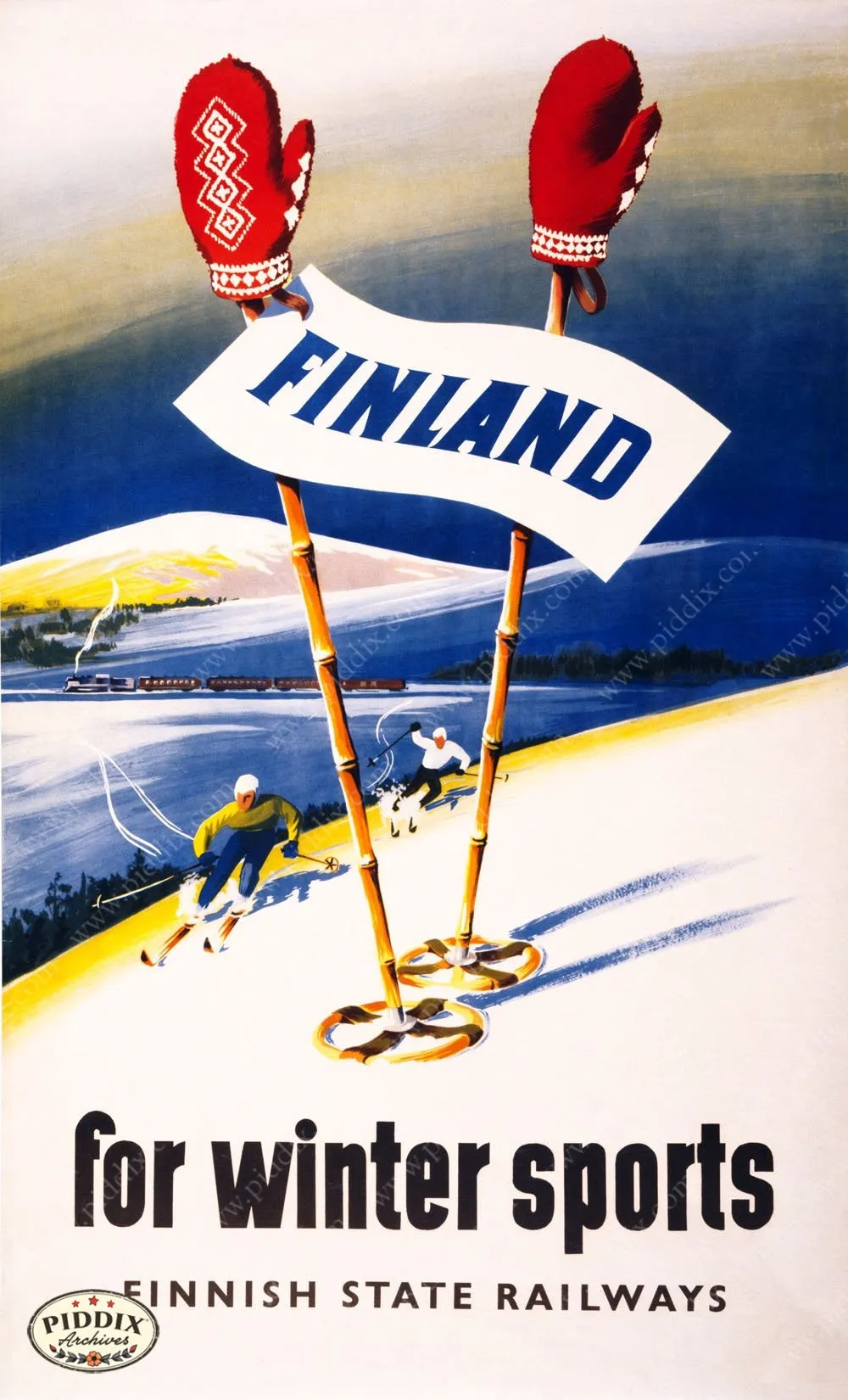 PDXC4270 -- Vintage Travel Posters