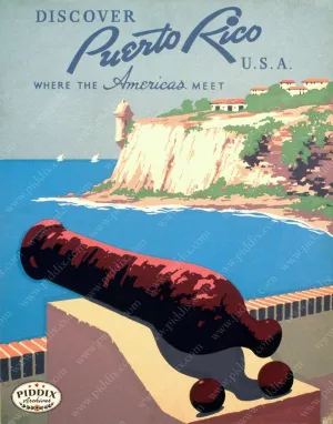 PDXC7263 -- Vintage Travel Posters