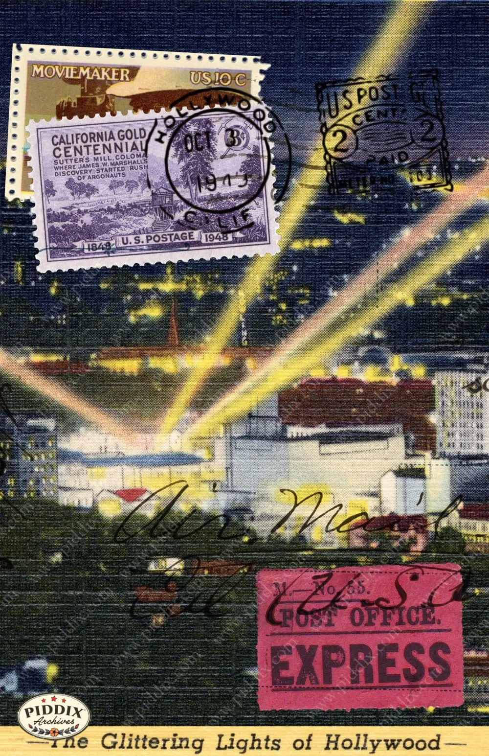 PDXC8474 a & b -- Travel Postcards