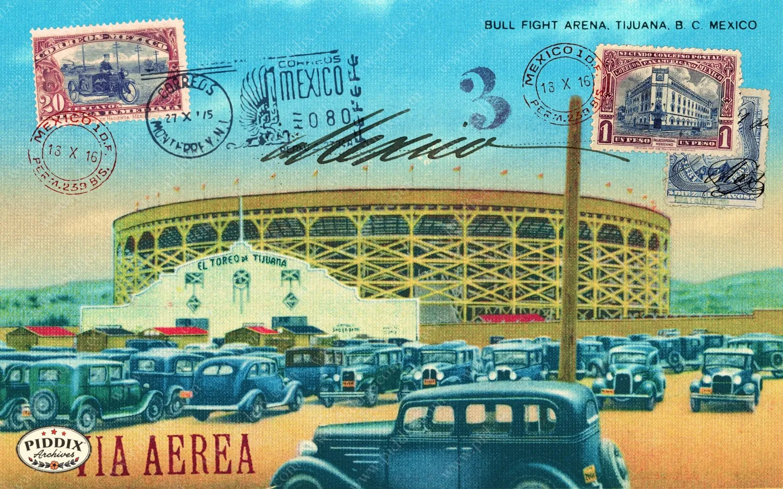 PDXC9478 -- Travel Postcards