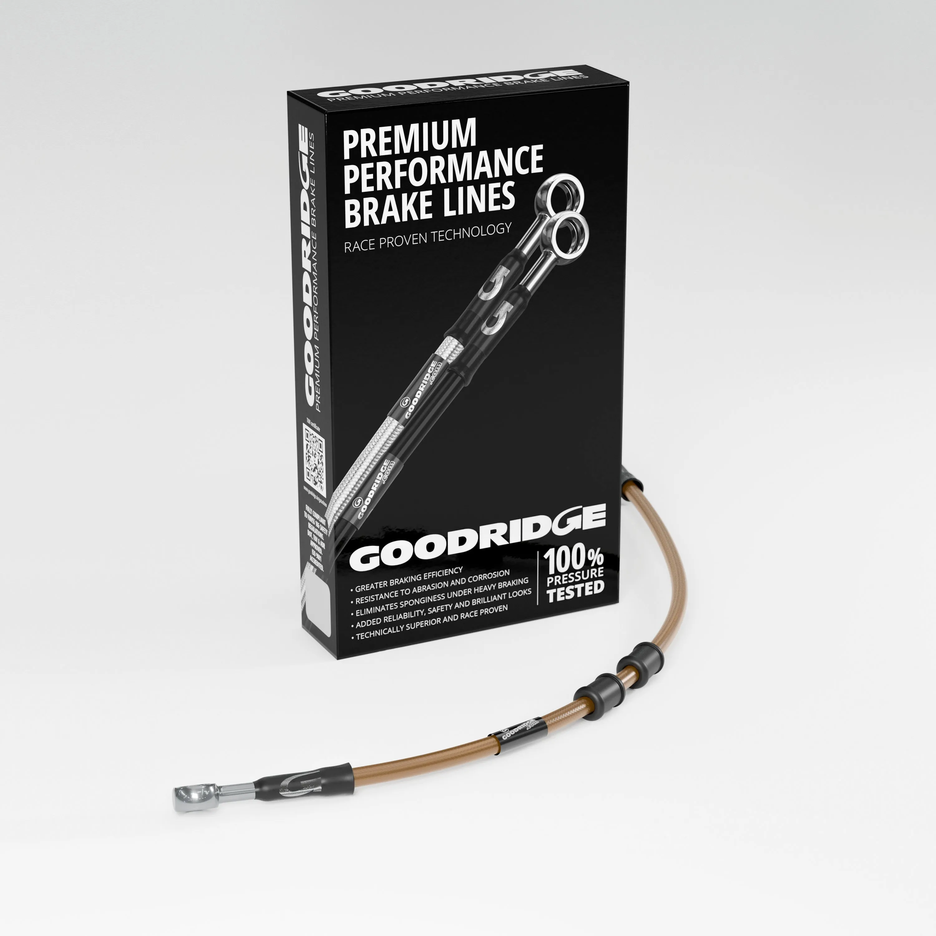 PERFORMANCE BRAKE HOSE KIT FOR PIAGGIO ZIP 50SP 97-03