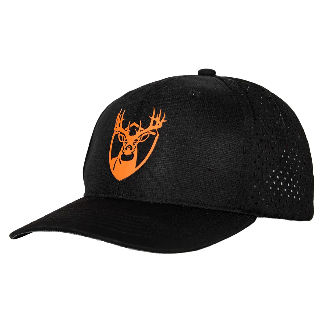 Performance Snapback | Black | Geo Camo-Patriot