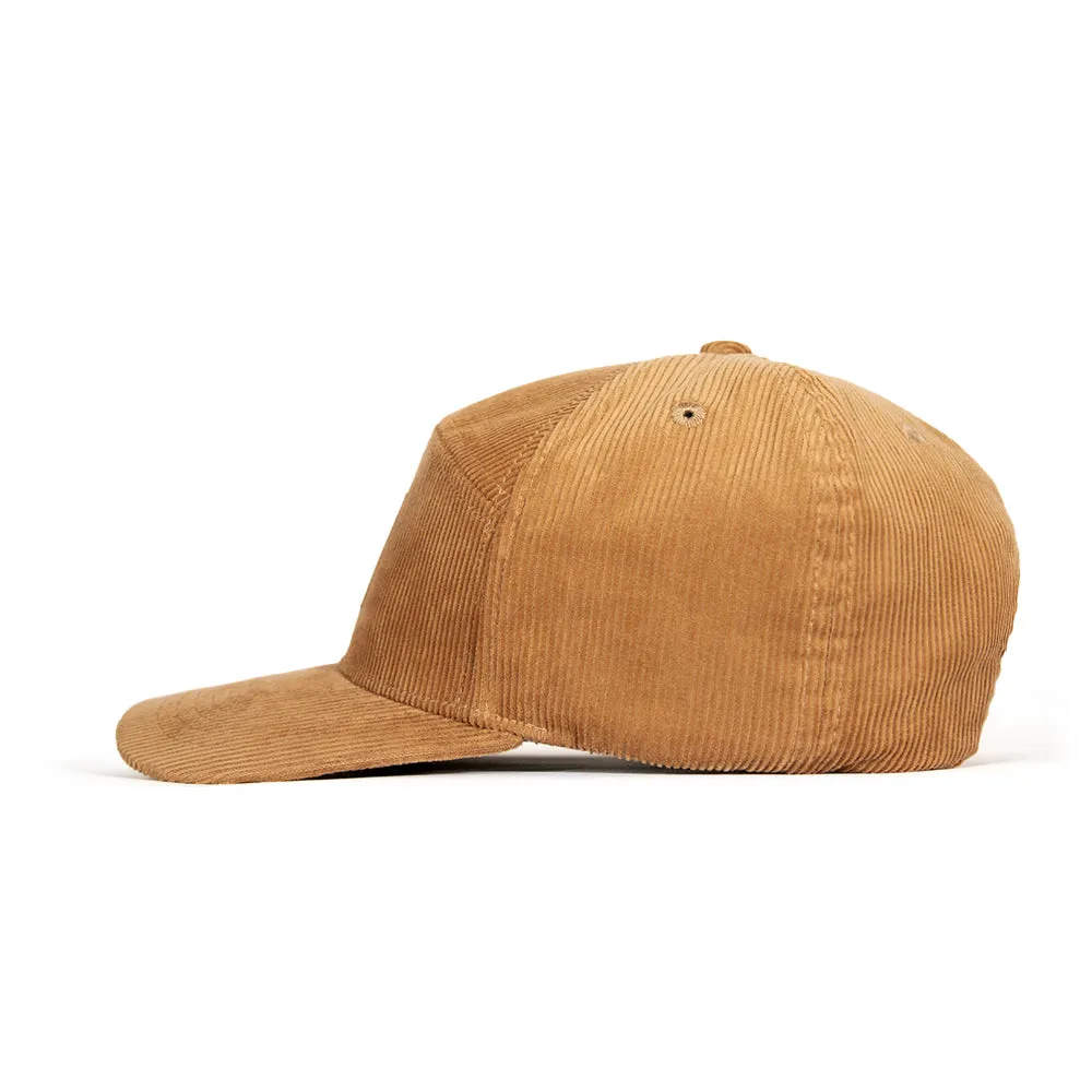 Performance Snapback | Corduroy Khaki