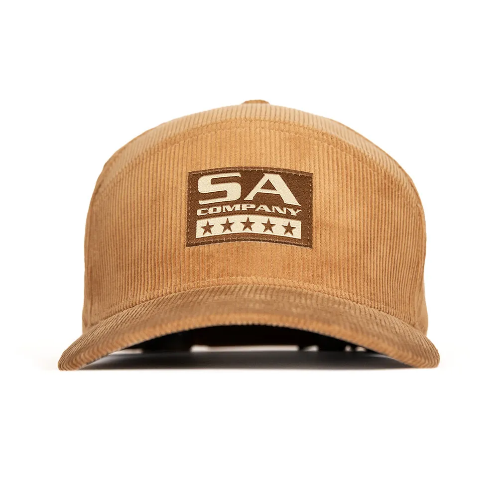 Performance Snapback | Corduroy Khaki