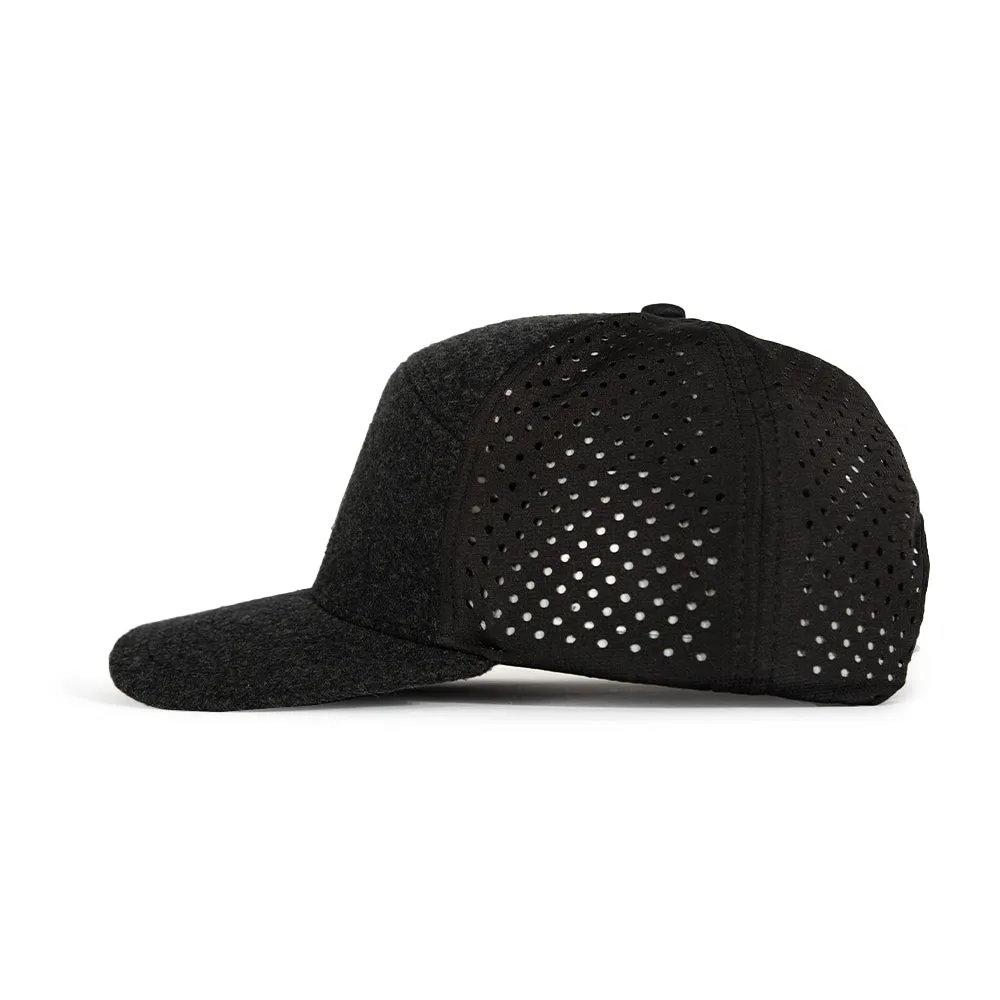 Performance Snapback | Felt Blackout American Flag