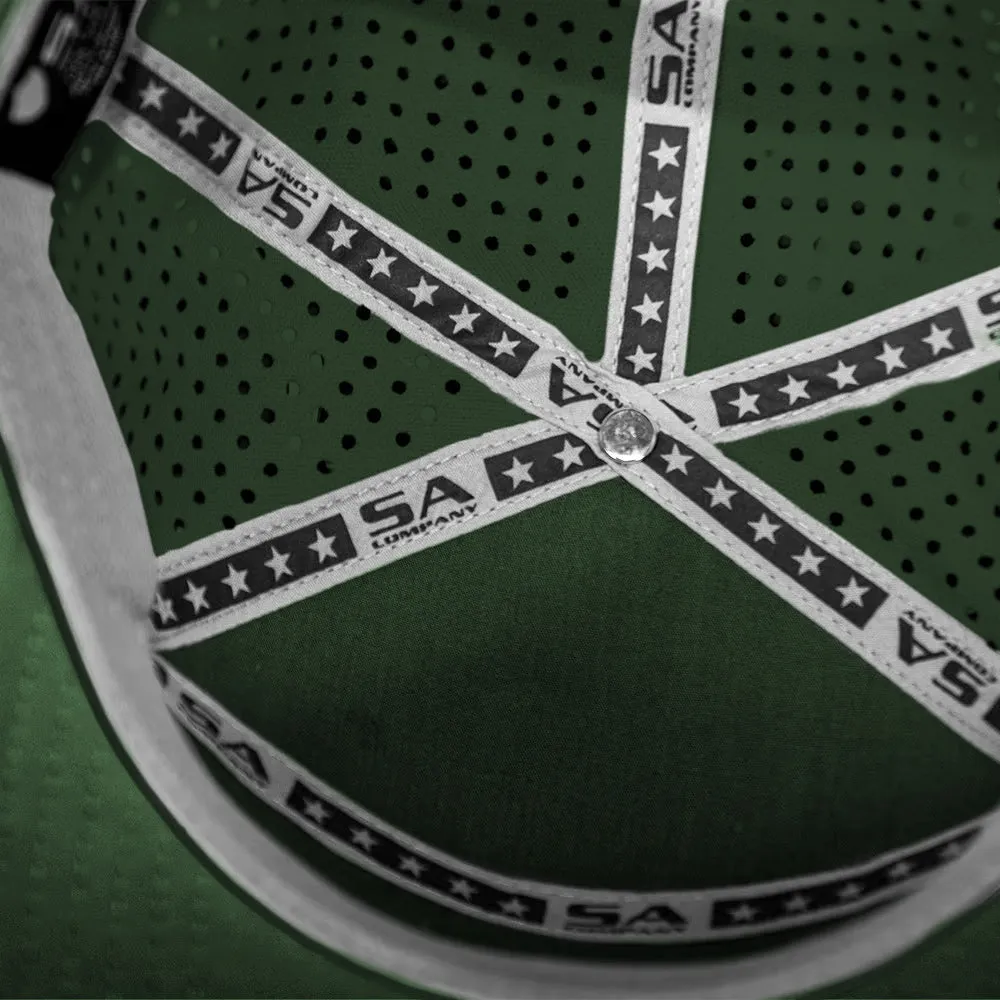 Performance Snapback | Golden State Stealth | Dark Green PreOrder