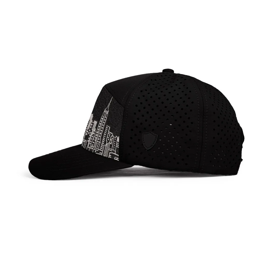 Performance Snapback | Midnight Skyline | Black