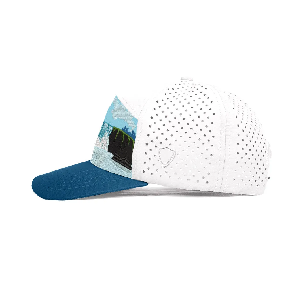 Performance Snapback | Niagara Wonder| White/Dark Blue PreOrder