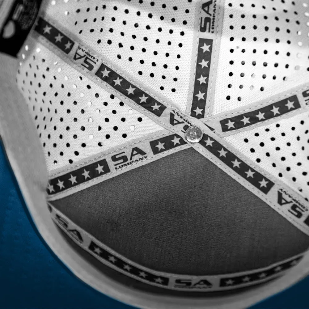 Performance Snapback | Niagara Wonder| White/Dark Blue PreOrder