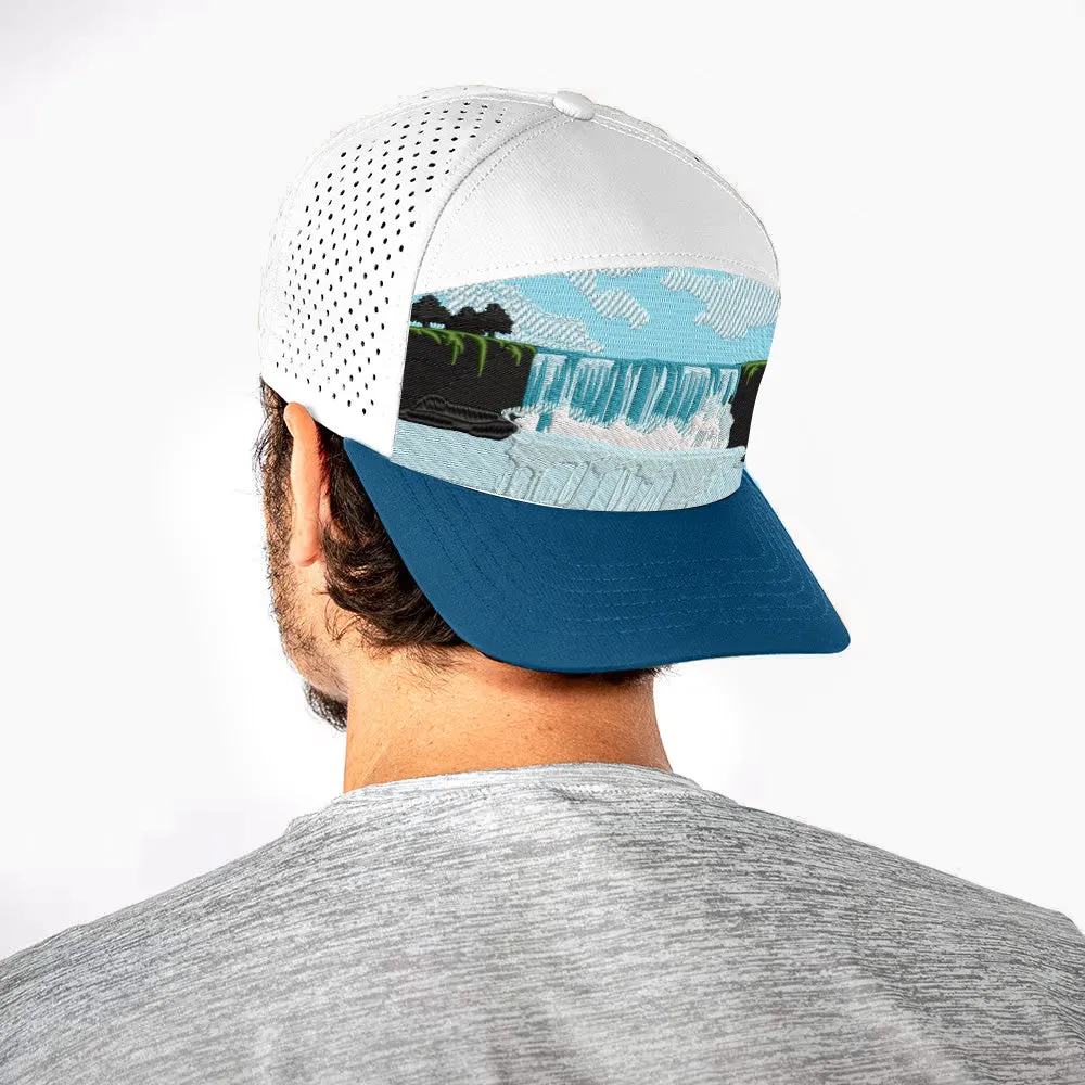 Performance Snapback | Niagara Wonder| White/Dark Blue PreOrder