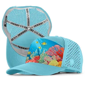Performance Snapback | Reef Glow | Aqua PreOrder