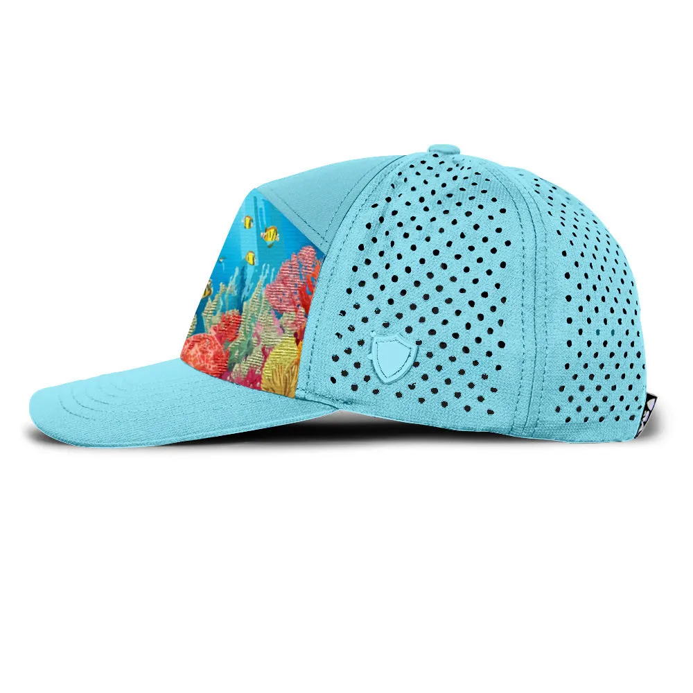 Performance Snapback | Reef Glow | Aqua PreOrder