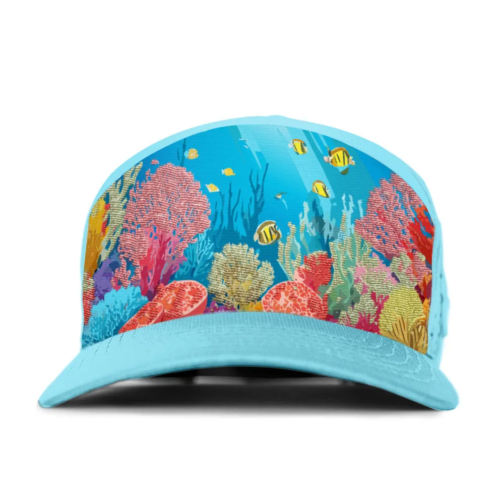 Performance Snapback | Reef Glow | Aqua PreOrder