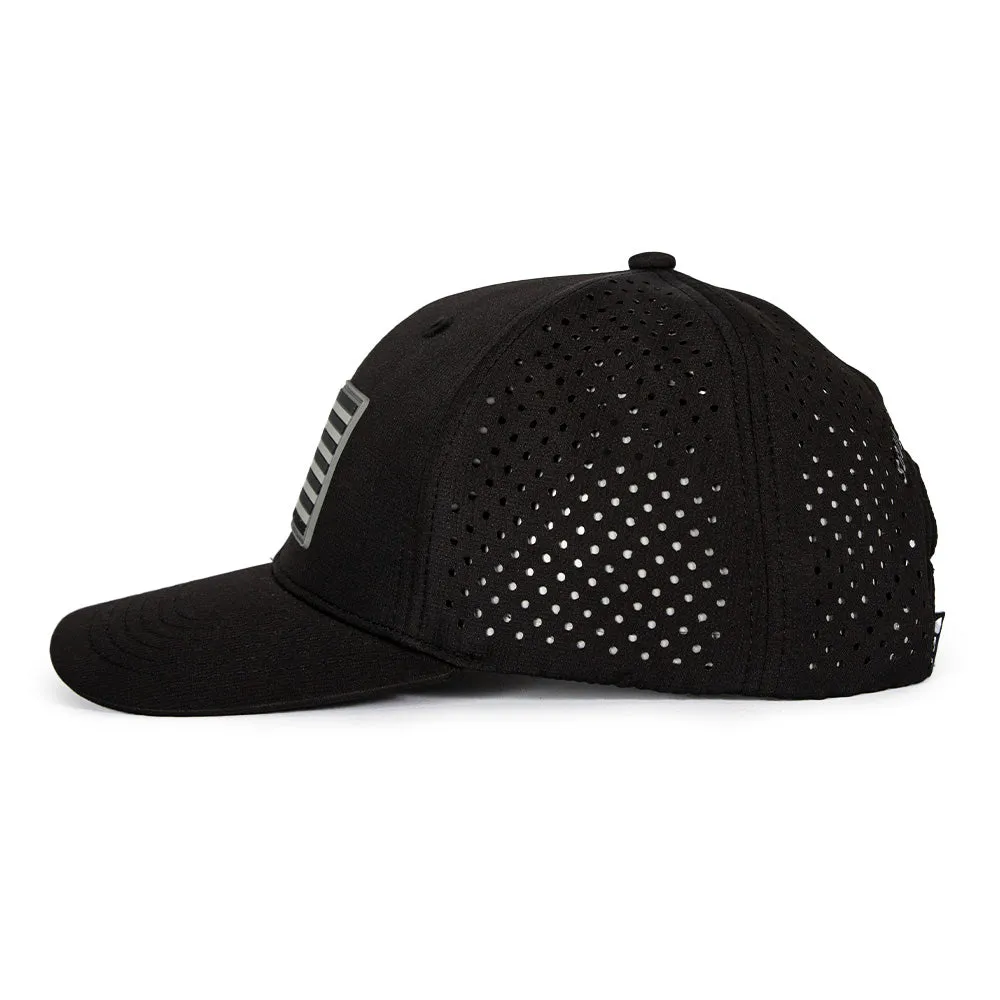 Performance Snapback | SOA Flag | Blackout Digi Camo
