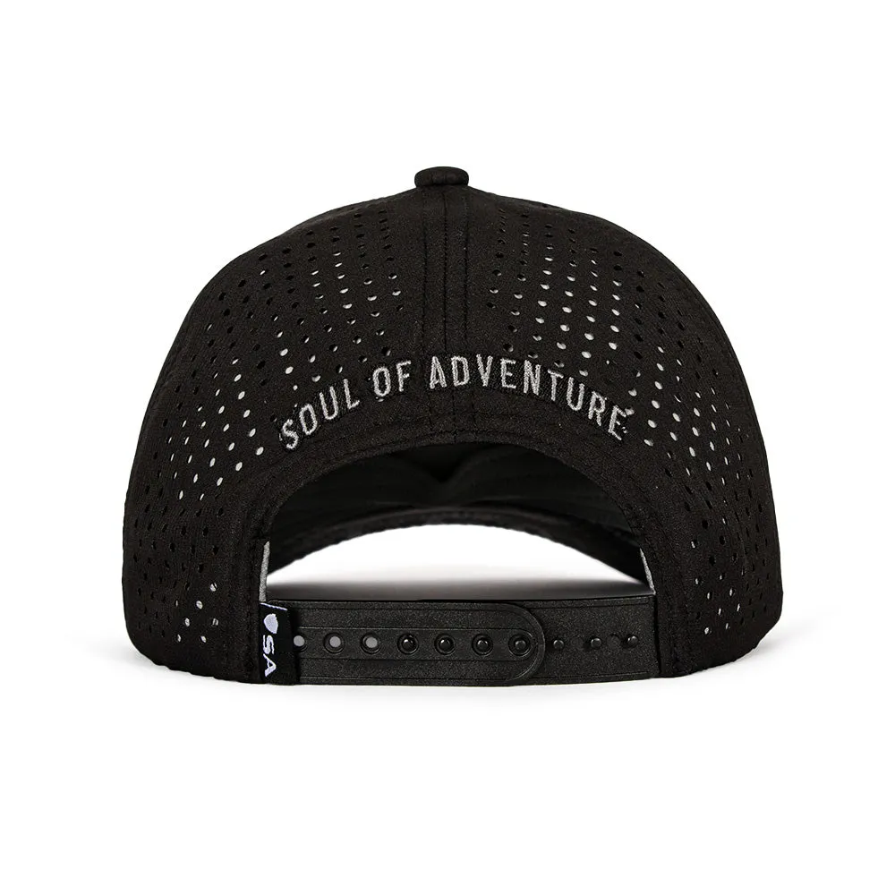 Performance Snapback | SOA Flag | Blackout Digi Camo