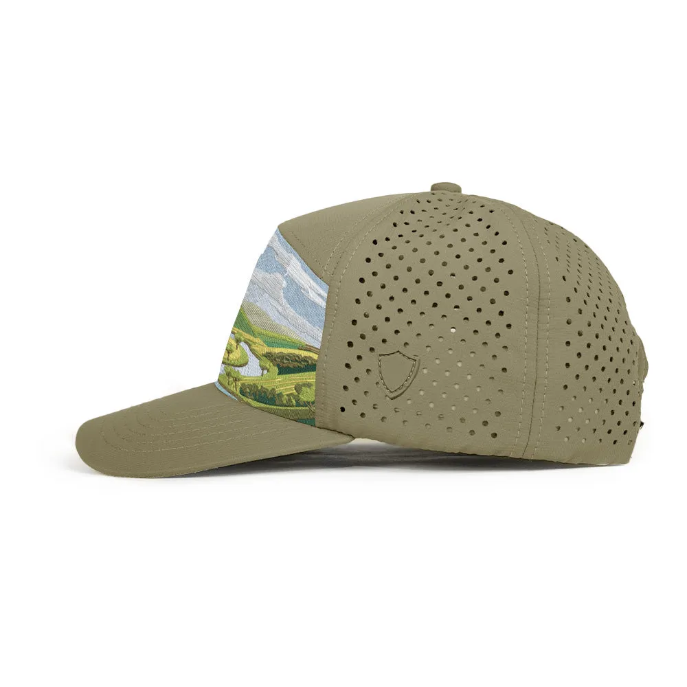 Performance Snapback | Susquehanna Flow | Light Olive