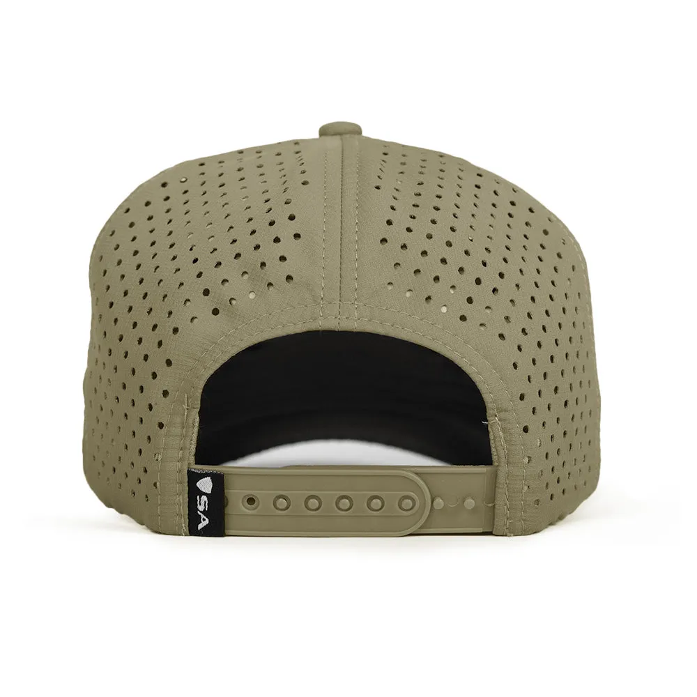 Performance Snapback | Susquehanna Flow | Light Olive