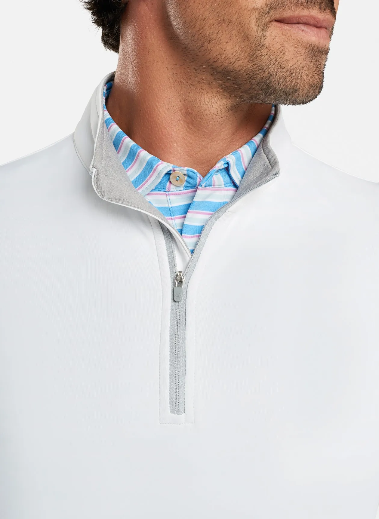 Perth Stretch Terry Quarter Zip