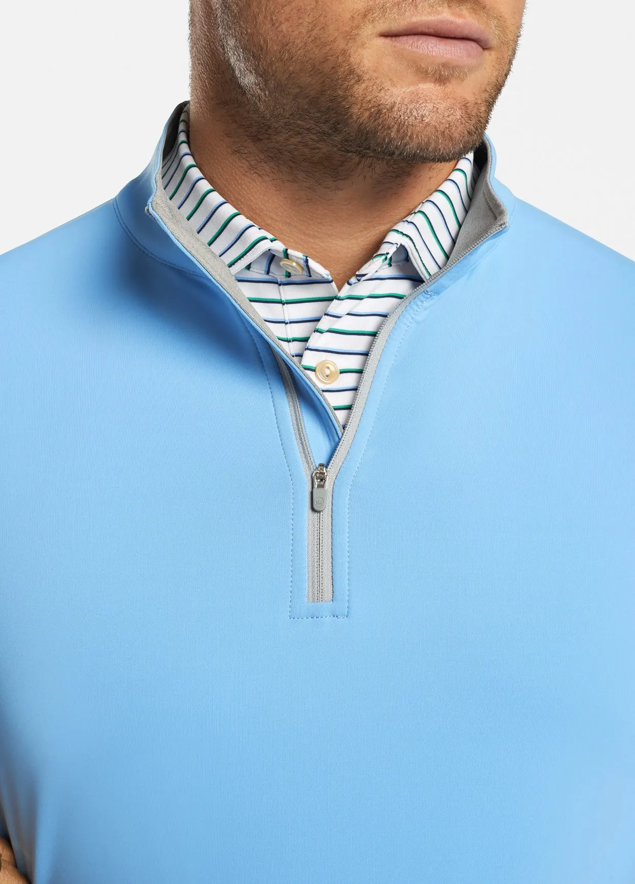 Perth Stretch Terry Quarter Zip