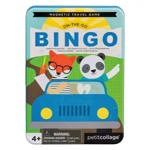 Petit Collage - On the Go Magnetic Travel Game - Bingo